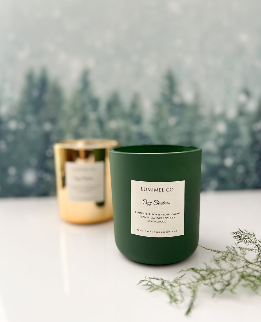 Cozy Christmas Candle
